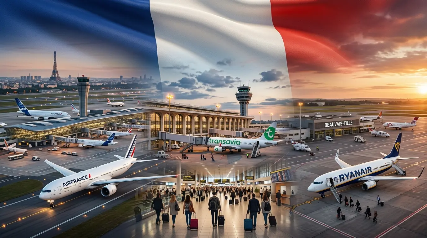 Aeroportos de Paris CDG, Orly e Beauvais