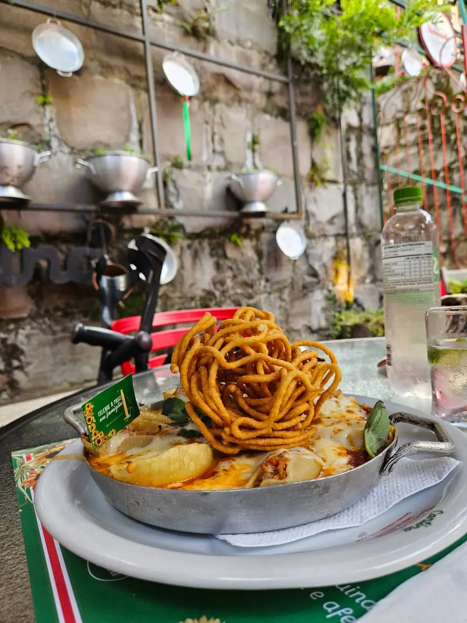 Prato italiano da Cantina Pastasciutta em Gramado